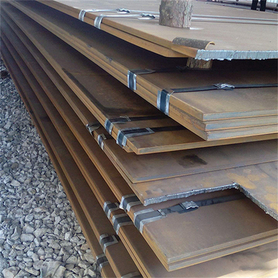 Plain of geoliede A36 Q345 S355 Ms Zwart staalplaat Metal warmgewalst laagkoolstofstaalplaat