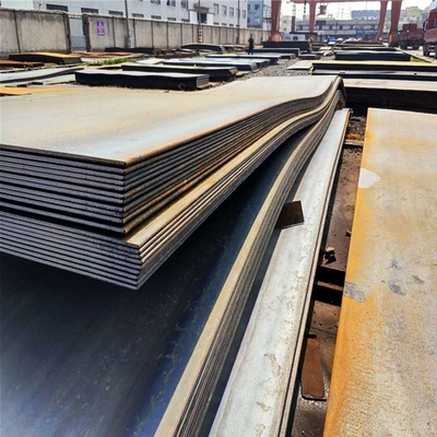 2000-6000 mm of aangepaste lengte A36/S235jr/S275jr/S355jr/Q235/Q355 warmgewalste stalen plaat