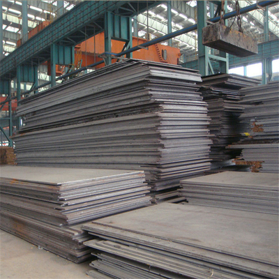 Klasse S235jr Q235 Q345 Ms Zwart staalplaat metaal warmgewalst laagkoolstofstaalplaat