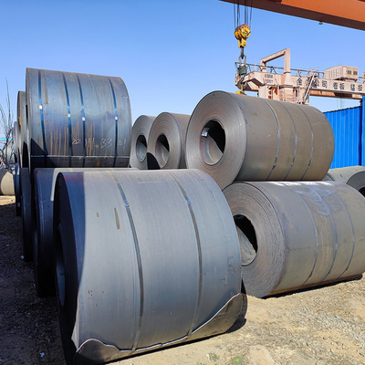 GB Q345/Q345b/Q195 Carbon Steel Hot Rolled Steel Coil 2mm 5mm ISO gecertificeerde JIS-standaard