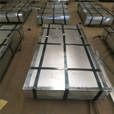 A36 gegalvaniseerd staal bouwmateriaal / elektrogalvaniseerde plaat 0,1-60 mm dikte