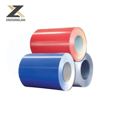 Op maat gemaakte aanvraag Ral 9002 Wit Grijz Dx51d Z100 Az Alloy Coated Steel Coil PPGI PPGL