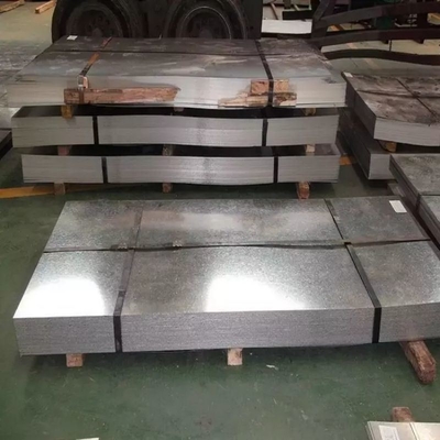 12 14 16 18 20 22 24 26 28 Gauge dikte Gi Plain Metal Plate gegalvaniseerd staalplaat