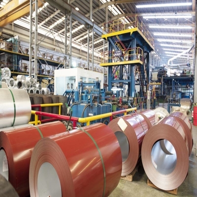 Kleur Zink bedekte spoel Dikte 0,12-1,5 mm PPGI/PPGL gegalvaniseerd stalen spoel voor producten