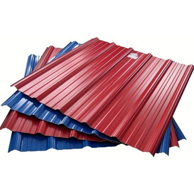 0.12-0.85 mm golfgroot plaat 30-150 g warm-dip gegalvaniseerd dakpaneel met SPCC-klasse