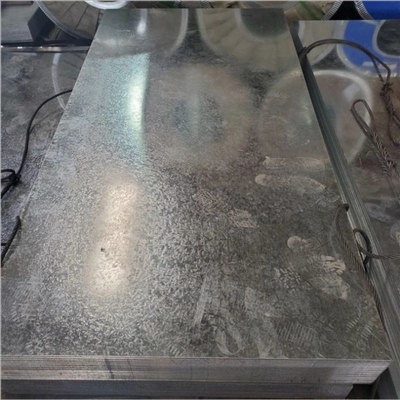 4X8 FT Zink gegalvaniseerd/Galvalume kleur gecoat staal ijzeren metaalplaat 10 mm dik Z275 gegalvaniseerd plain plaat