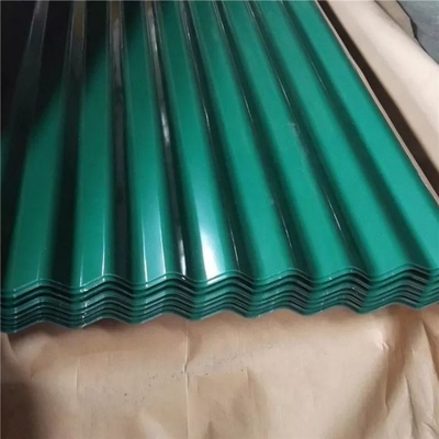 2000-120000mm Lengte Op maat gemaakte metalen bouwmaterialen Kleur golfmatig stalen plaat