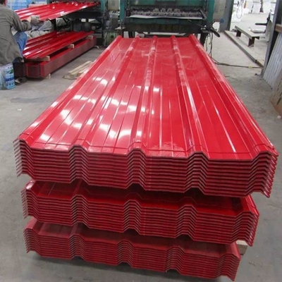 600-2000 mm Dx51d Dx52D SGCC warm gedompeld gegalvaniseerd gegalvaniseerd staal metalen dakplaat