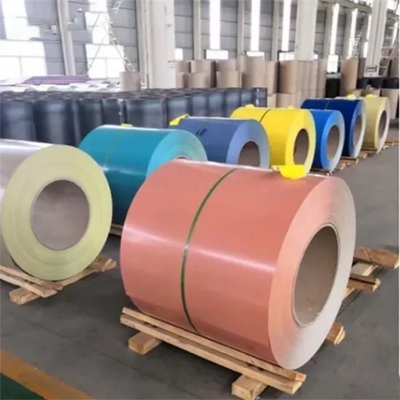 Hot-DIP gegalvaniseerde stalen spoelen PPGL/PPGI G350 G450 G550 Kleur voorgecoate stalen spoel Concurrent