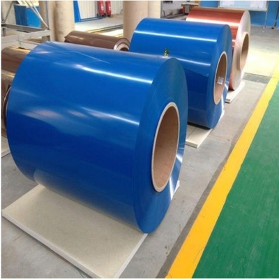 Hot-DIP gegalvaniseerde stalen spoelen PPGL/PPGI G350 G450 G550 Kleur voorgecoate stalen spoel Concurrent