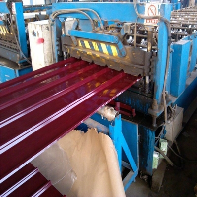 DIN-standaard Gi/Gl Plaat Zinkcoating gegalvaniseerd gegolfd plaat Dakplaat Staalplaat