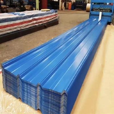 Gegalvaniseerd gebouw Voorgeverfd stalen plaat met een breedte van 700-1000 of een op maat gemaakt oppervlak