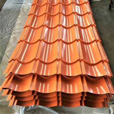 Gecertificeerde voorcoating Z30-275g Ral kleur dakbedekking metaalplaat voor en ISO normen