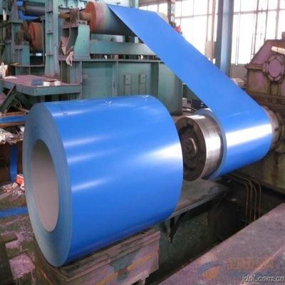 Normale of geoliede 1219*0,3-0,8 mm Ral9019 ASTM A653m PPGI spoelen voor metalen dakplaten