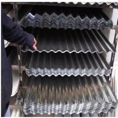 Aluminium gegalvaniseerd Aluzinc gegolfde stalen dakplaat met een dikte van 0,1 mm-1,2 mm