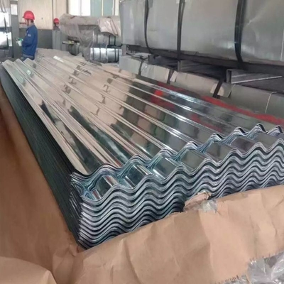 Sterke structuur 610-1250 mm gegalvaniseerd stalen plaat voor bouwbouwmateriaal