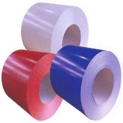 Voorgeverfde stalen spoel/strook PPGI/PPGL voor voeringsplaat 0,1 mm-1,5 mm*12,7 mm-1500 mm