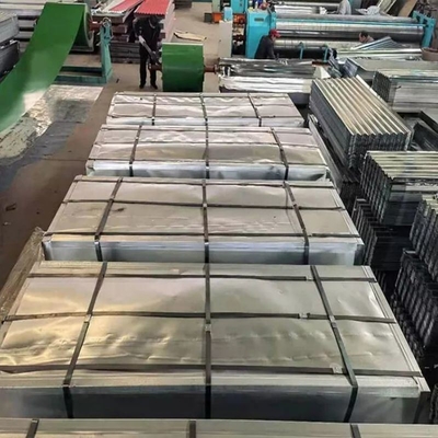 Zink ijzeren dakplaat Dx51d Z275 gegalvaniseerd stalen plaat Dx53D Z150