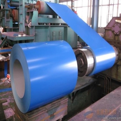 Normale of geoliede DIN-standaard Z100 Z275 Ral9002 Ral9006 Voorgeverfde Gi-staal spoel