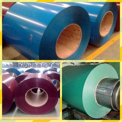 0.1mm-1.5mm*12.7mm-1500mm koudgewalste, met kleur beklede spoelen voor woningdakken