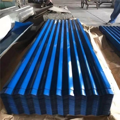Voorlaag S235jr/S355jr/Ss400/St37 gegalvaniseerde plaat Metalen dakbedekking golfmatig stalen plaat