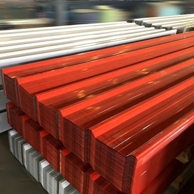 Voorlaagstaalplaat Gi golfmatig metalen bekleed gegalvaniseerd dakplaat