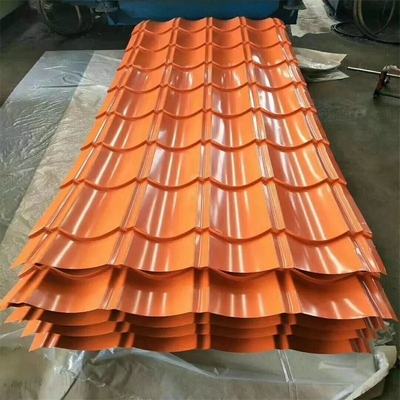Voorlaagstaalplaat Gi golfmatig metalen bekleed gegalvaniseerd dakplaat