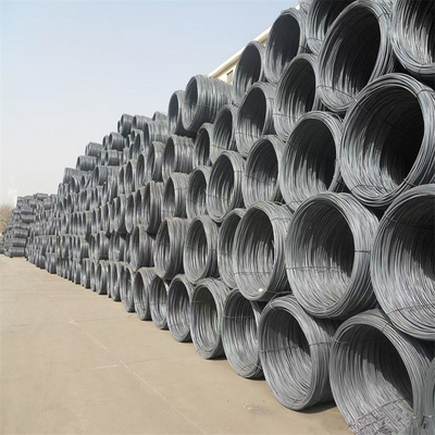 ASTM-standaard Hot DIP gegalvaniseerd zwart oppervlak laagkoolstofstaaldraadstaaf voor gebouwen