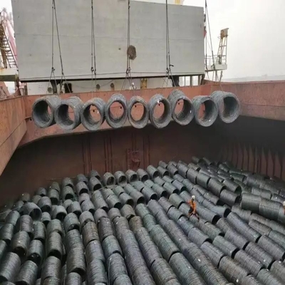 Zwarte oppervlakte koolstofstaal metaaldraadstaaf voor verpakkingen van warm DIP galvaniseren