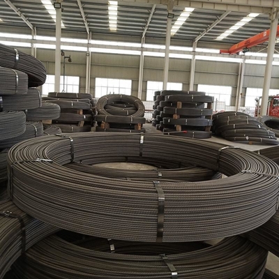 Hot Rolling Q195 SAE1008 High Carbon Steel Wire Rod 5,5 mm 6,5 mm met CE-certificering