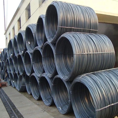 Hot Rolling Q195 SAE1008 High Carbon Steel Wire Rod 5,5 mm 6,5 mm met CE-certificering