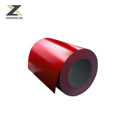 Prime 1219*0.3-0.8mm Ral9019 Zinklaag Z30-Z275 ASTM A653m PPGI spoelen voor decoratie