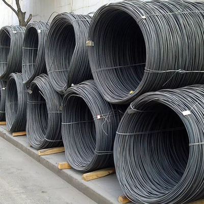 Warmgewalste laagkoolstofstaaldraadstaaf in spoelen van 5,5 mm tot 12,0 mm met CE-certificering