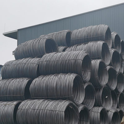 Zwarte oppervlakte warmgewalste draadstaaf 5,5 mm / 6,5 mm SAE1006 / SAE1008 / Q195 / Q235