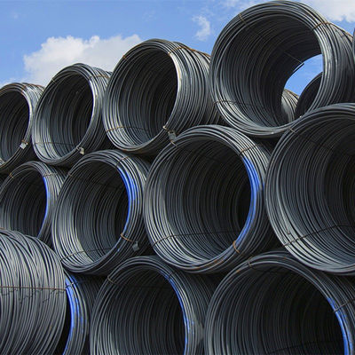 En 10219 en JIS G3466 SAE1020 5,5 mm-12 mm warmgewalste draadstaaf met zwart oppervlak