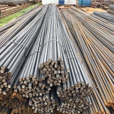HRB500E Warmgewalste vervormde stalen staaf voor gebouwconstructie van 6-32 mm