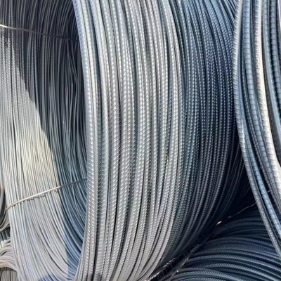 1/4" 3/8" 1/2" 3/4" ASTM A615 A36 12m Betonversterkt Vervormd Stalen Groevenstaaf in Spoel