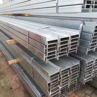 Aangepast bouwstaal A36 / Ss400 / S235jr/S275jr/S355jjr/Q235 / Q355 Warmgewalste I-balken/hoek/kanalen/H-balken