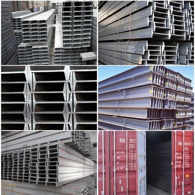 S235jr S275jr S355jr Q235 Q355 Warm/koud gewalst I-balk voor op maat gemaakte staalconstructies