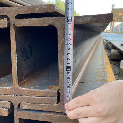 Onderhandelbare leveringsdatum Q235 ASTM A36 H-balk van koolstofstaal voor gebouwconstructie