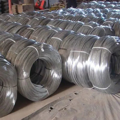 SAE1045/SAE1060/SAE1065/SAE1066 gegalvaniseerde ijzeren draad voor de bouw als bindmateriaal