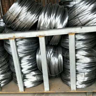 SAE1045/SAE1060/SAE1065/SAE1066 gegalvaniseerde ijzeren draad voor de bouw als bindmateriaal