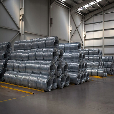 Boven-oppervlakte oliën Metalen draad SAE1040 SAE1045 SAE1070 SAE1080 voor hekken in bulk order