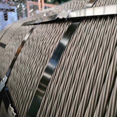 Niet-gelegeerde 12,7 mm 7 draad PC staalstreng voor voorgespannen betonnen structuren