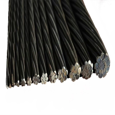 1.0mm-120mm Lift gegalvaniseerd stalen draad touw met glad oppervlak