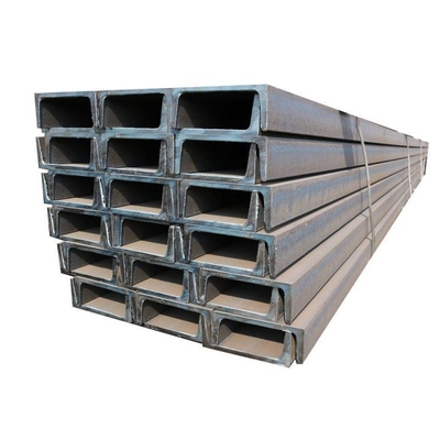 Gegalvaniseerd koolstofmateriaal U-vorm warmgewalst C-kanaalstaal met een breedte van 40-550 mm