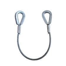 Glanz oppervlak 1/2 inch 6X19 Iwrc elektrisch gegalvaniseerd en ongalvaniseerd staaldraad touw