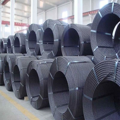 Gegalvaniseerd 12 mm 1X7 1X19 7X7 6X19 Iwrc Ronddraad staaldraad voor kabelbaan