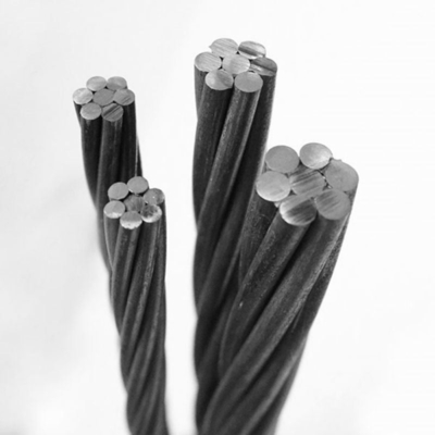 Tolerantie 1% gecoat gegalvaniseerd roestvrij staal draad touw 1.0mm-120mm met FOB betaling