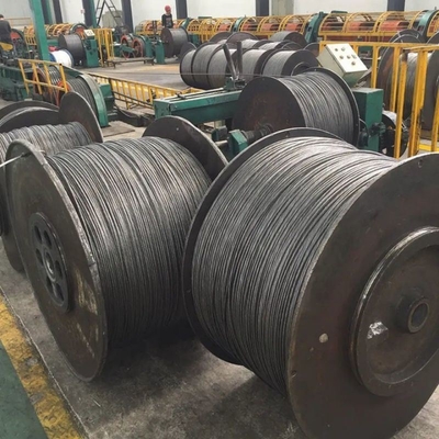 Verdooftechniek 7/1.0 mm 7/1.6 mm Stalen draadstreng voor elektriciteitsleiding